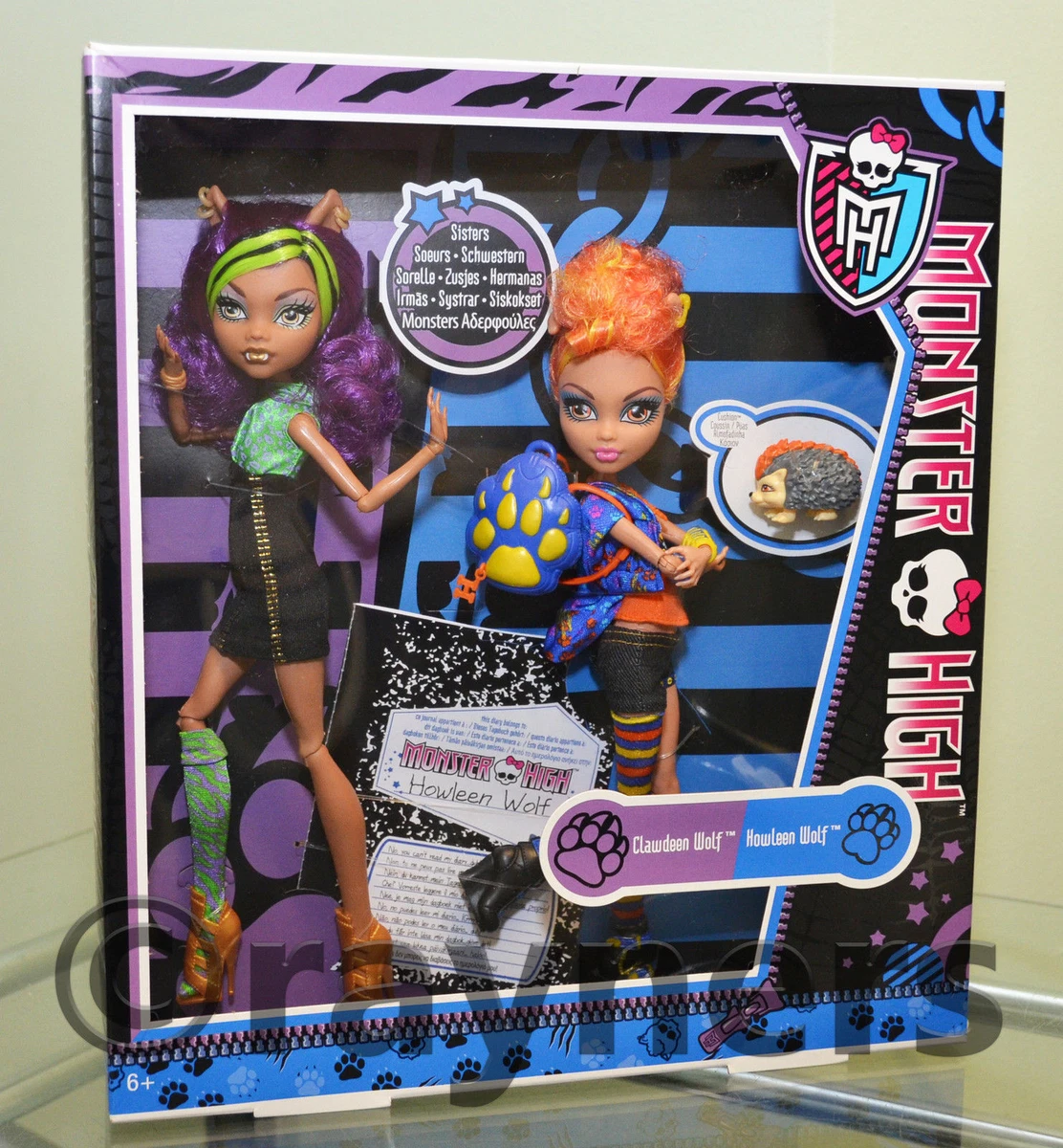 Monster High Clawdeen Wolf Doll with Posters UK