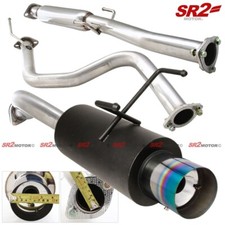 For 96-00 Honda Civic Dx Ek Hatchback Catback Exhaust Color Burnt Muffler Tip For 96-00 Honda Civic Dx Ek Hatchback Catback Exhaust Color Burnt Muffler Tip