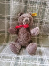 Steiff Bear 0202/28-West Germany-50 wool/50 cotton covering-10"tall-1980's