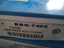 New PAI BBG-7405 Tapered Roller Bearing Cone 72200C