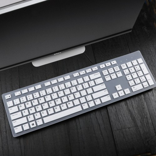 keyboard skin cover for Dell KM636 KB216,Optiplex 5250 3050 3240 5460 7450 7050 - Picture 6 of 14