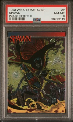1993 Wizard Magazine Spawn Image Series III Chromium PSA 8 RARE LOW POP Promo #2