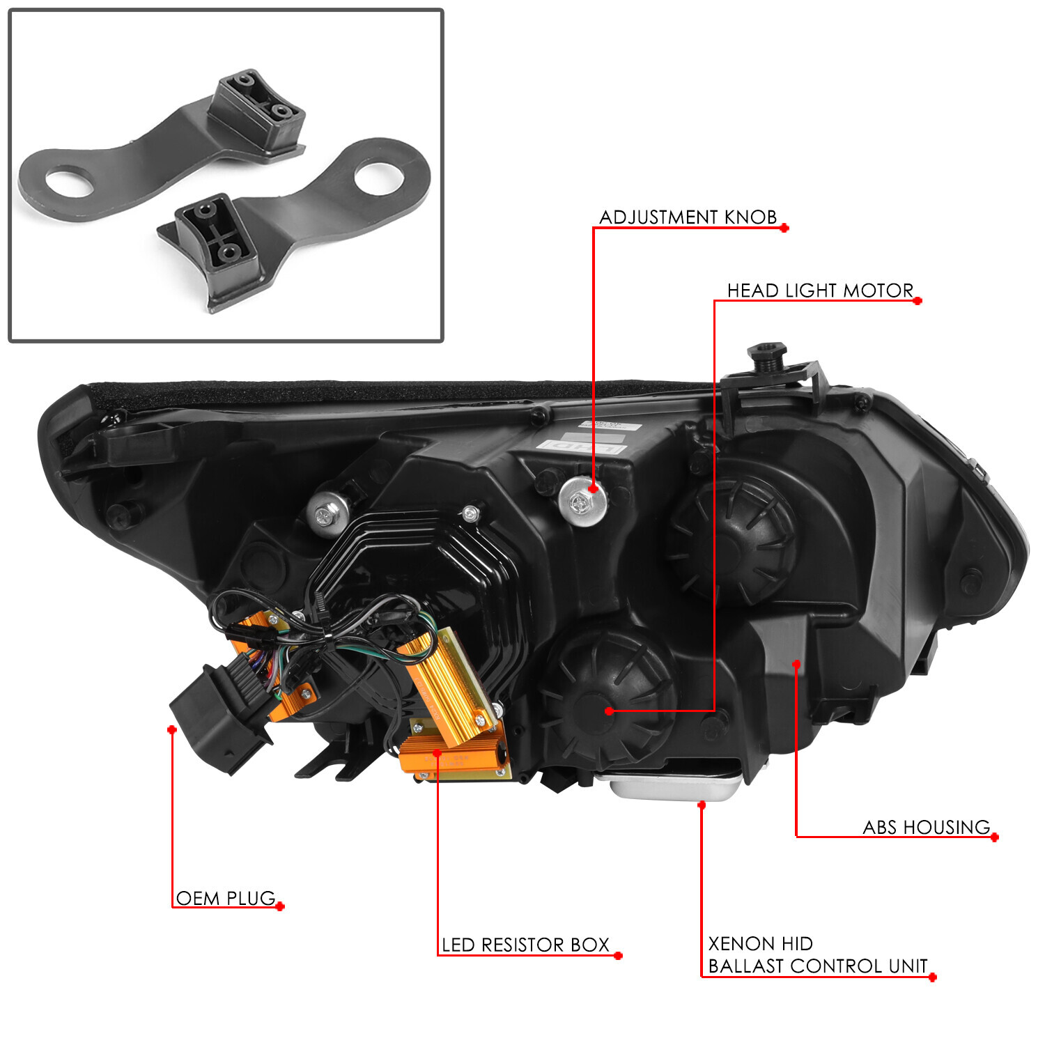 Bmw E60 AUTOWIKI Fog Lights For 2007-2011 BMW 3 Series E92, E93 (w/o M Bmw E60 Accessories - Foto 2