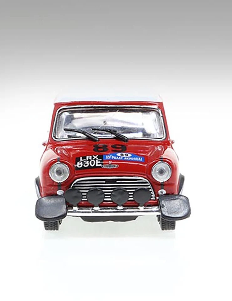 BMC Mini Cooper S 1967 Hopkirk-Crellin Rare WRC Rally Diecast Car 1:43+Magazine - Image 3 of 3