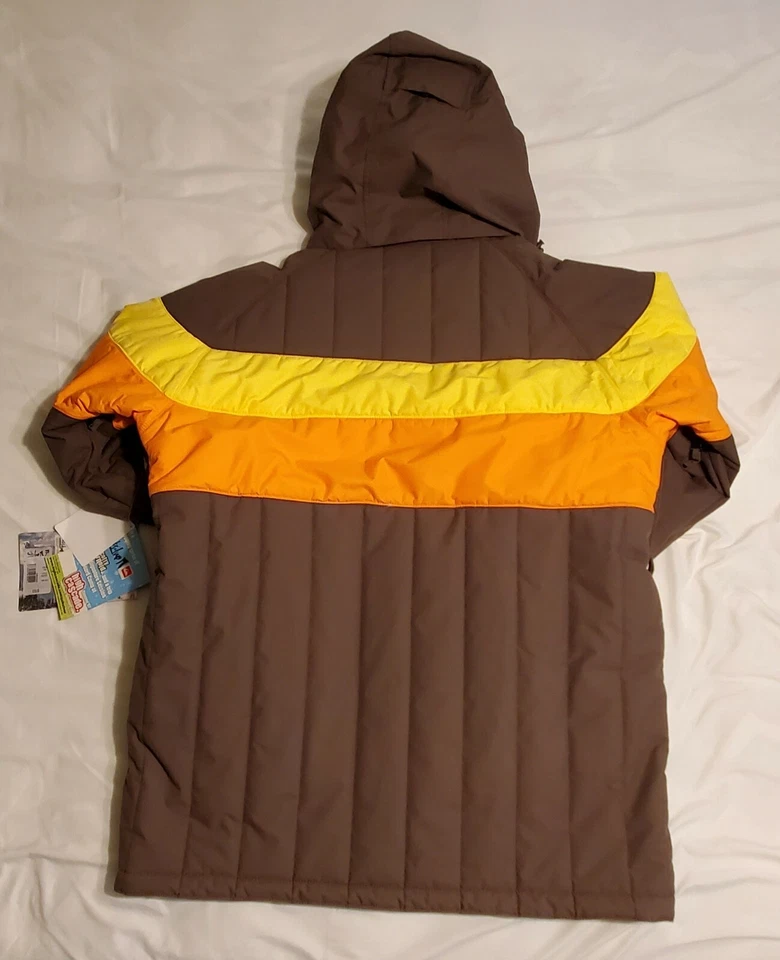 QUIKSILVER Mens JAKOB WILHELMSSON Utility Series Snowboard Jacket  SZ L NWT - Image 2 of 4