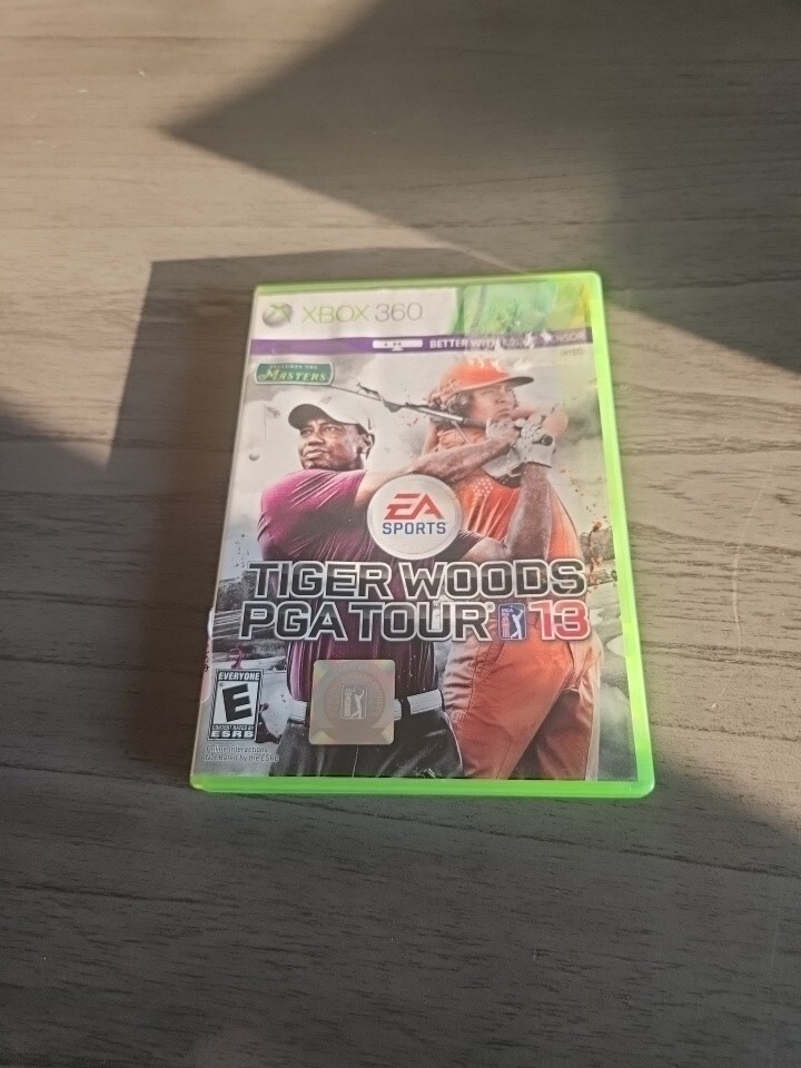 Tiger Woods PGA Tour 13 (Microsoft Xbox 360) GAME DISC AND CASE TESTED