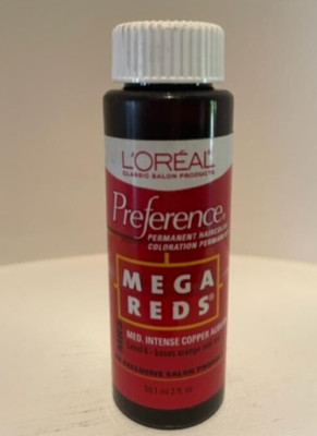 Loreal Preference Mega Reds MR5 Med Intense Copper Auburn   2 oz   Fast