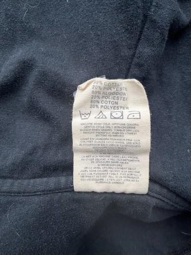 G-Unit Full Zip Heavy Weight Hoodie Black Women’s Size Medium - Picture 9 of 9