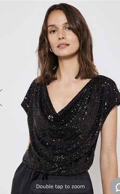 mint velvet sequin top