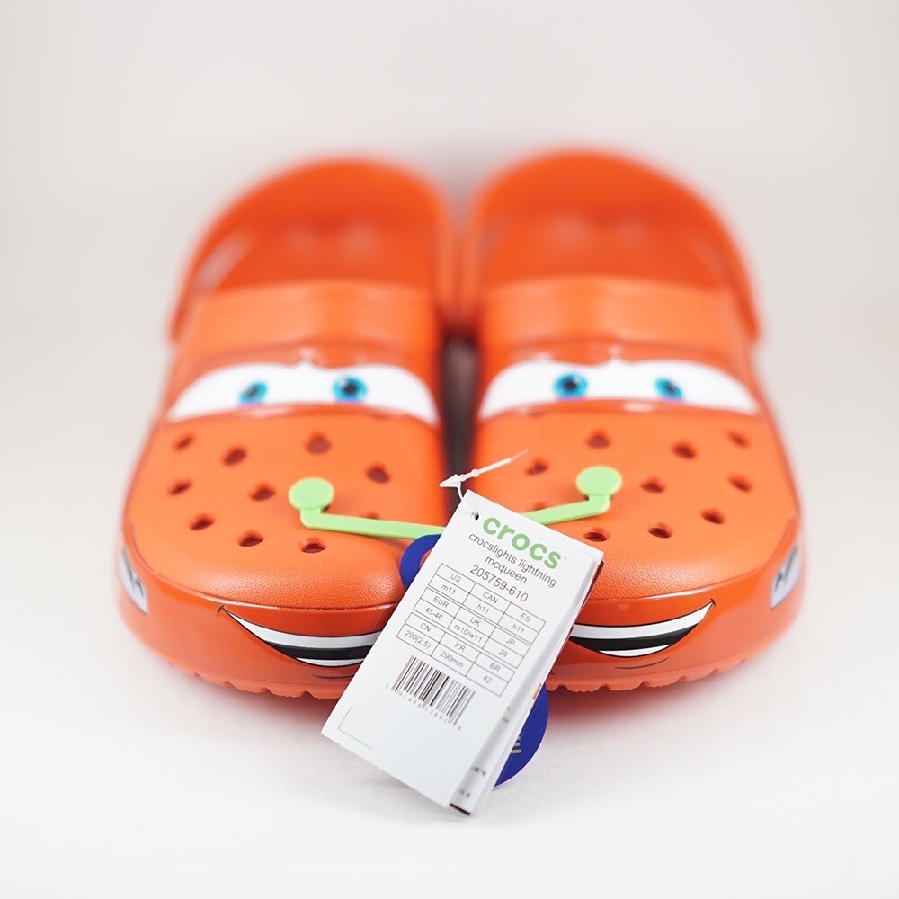 Crocs Classic Clog Lightning McQueen Size 11 Men's BRAND NEW RARE