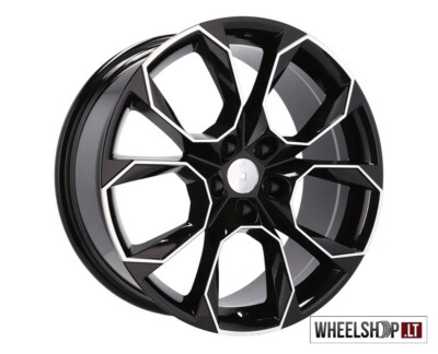 Skoda RS R16 5x100 Alloy Wheels 4x 16 inch 6.5J Black Machined Felgen VW Seat