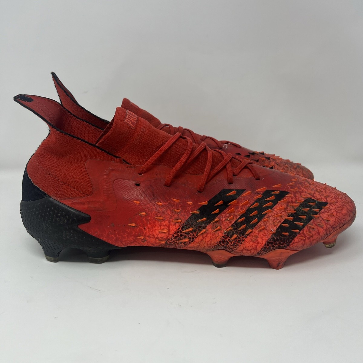Size 11 - adidas Predator Freak.1 FG Demonskin - Solar Red for