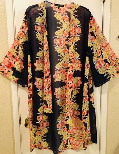 always indigo cardigan