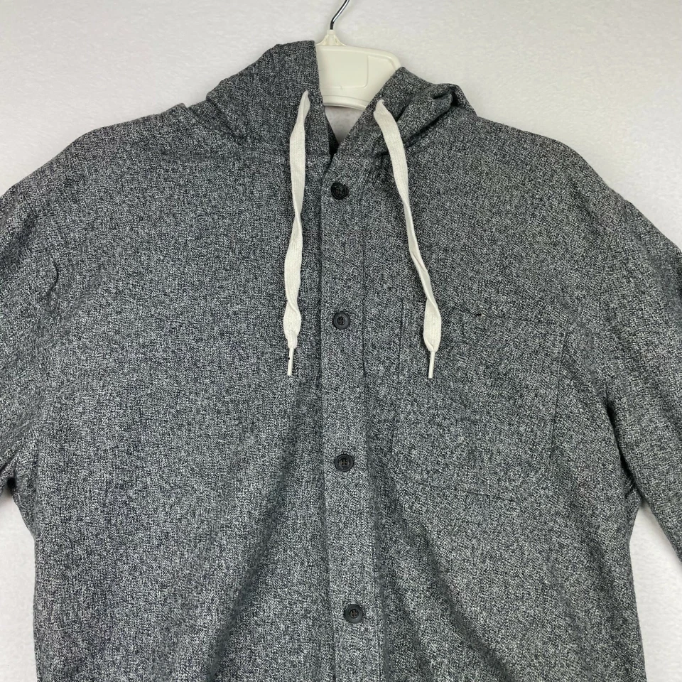 Современный развлечения толстовка с капюшоном свитер женщин большой пуговицах 100% хлопок - Изображение 3 из 4