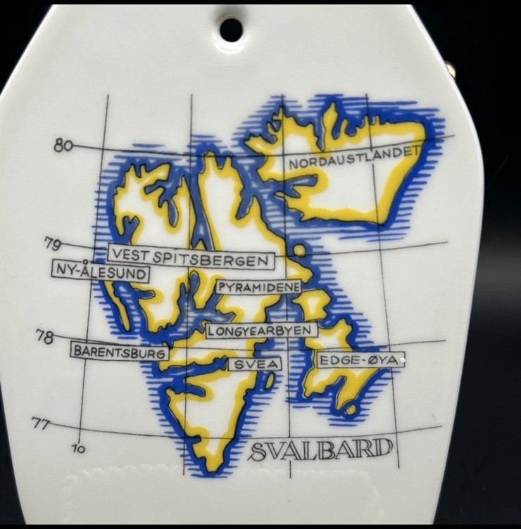 MCM Figgjo Flint Johan Thomsen Wall Tile Trivet Norway Svalbard BB15