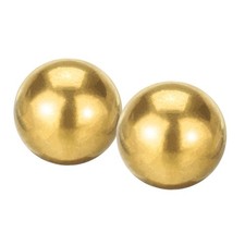 2 Pcs Precision Solid Brass Bearing Balls 20m...