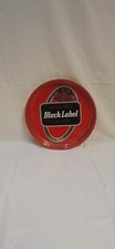 Vintage 70s Pub Bar Tray Carling Black Label Advertising Man Cave Pub Decor