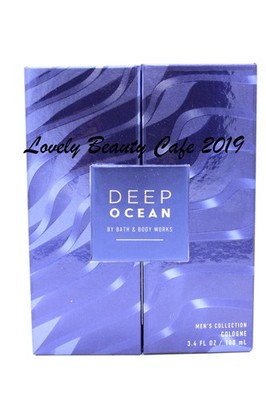 BATH & BODY WORKS / DEEP OCEAN / MEN'S COLOGNE / 3.4 FL OZ