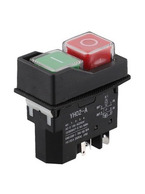 Für KLD28A Gebrauchsfertige 5Pin wasserdichte magnetische Drucktastenschalter