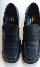 Raffaele Pintucci Men's Black Leather Loafers Handcrafted Shoes