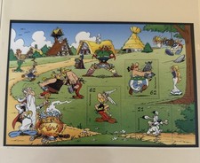 BRD Briefmarkenblock Comics Asterix & Obelix 2015