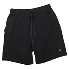 Alo Shorts Mens L Black Cotton Blend Drawstring Pockets Casual Sweat Athleisure