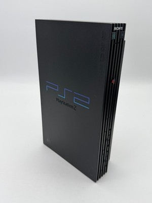 Sony Playstation 2 Konsole Schwarz guter Zustand Funktion getestet