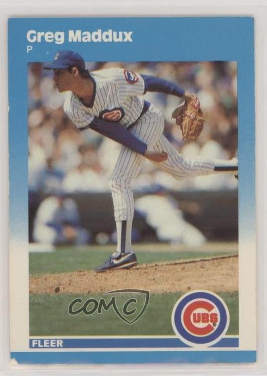 1987 Fleer Update Collector's Edition Glossy Greg Maddux #U-68 HOF g1m