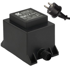 12V Trafo, 60VA/60W, AC/AC IP44 5000mA kez0113