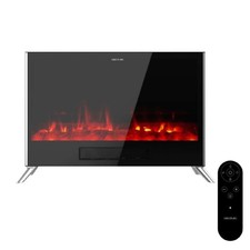 Chimenea Eléctrica con Mando ReadyWarm 7500 3in1 Total Flames. 1500W, 2 Modos,