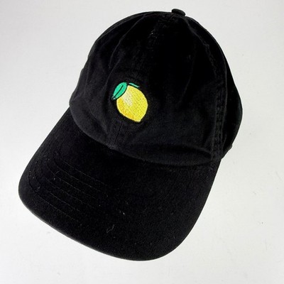 KBETHOS Classics Baseball Kappe Dad Hut Verstellbar Schwarz Zitrone Bestickt