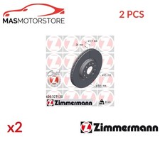 BREMSSCHEIBEN SATZ PAAR VORNE ZIMMERMANN 600327120 2PCS P FÜR AUDI A3,8YA,8YS