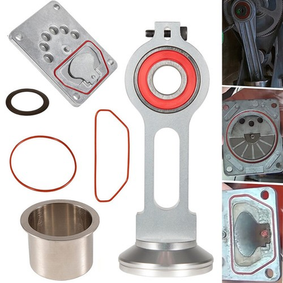 #ad KK 4835 Connecting Rod Piston Valve Plate Kit For CraftsmanPorter Cable Black $55.95