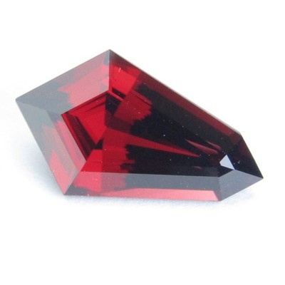 4.27Cts Natural Amazing Red Color Almandine Garnet Fancy Precision Cut Loose Gem