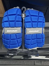 Brine Elbow Pads - Clutch EP -Blue- Lacrosse