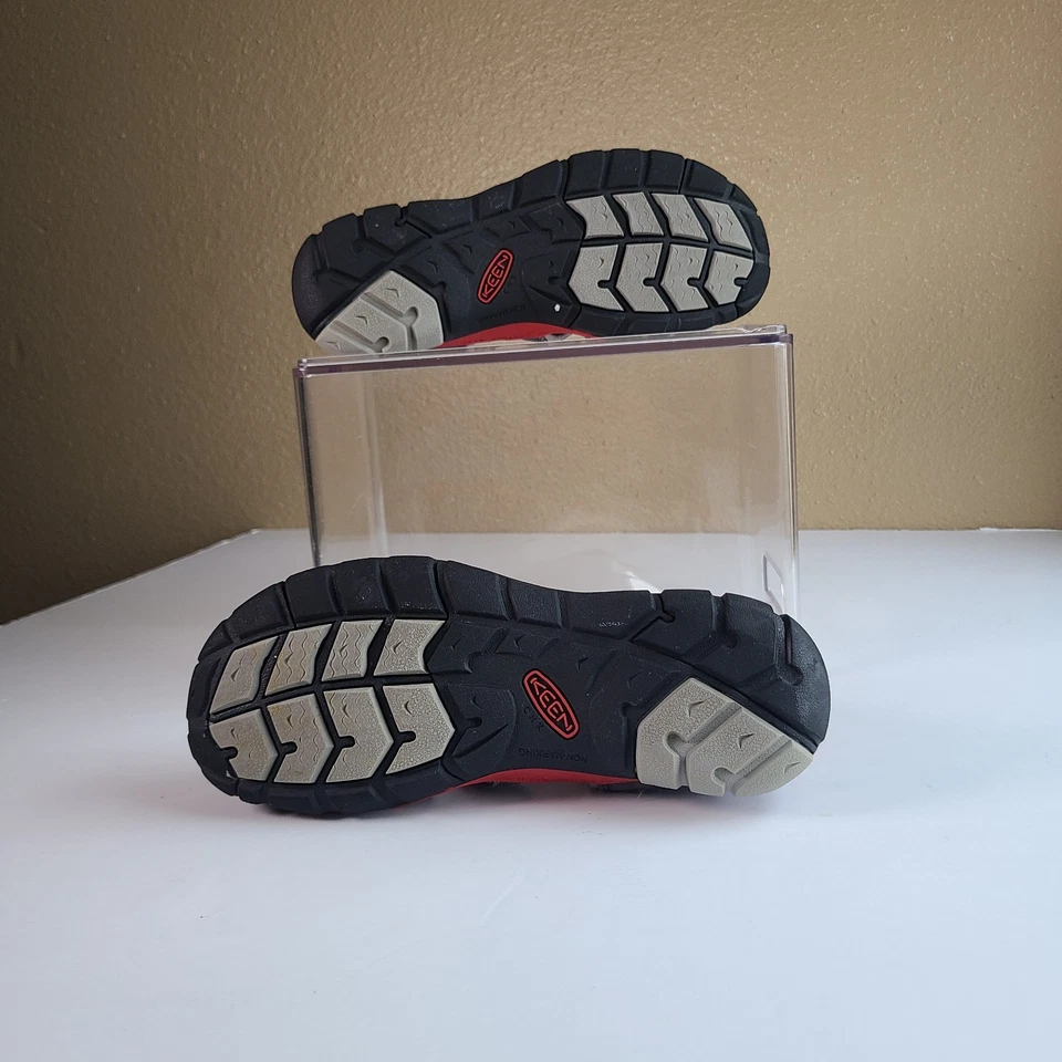 Keen Big Kids Seacamp II Gris/Rojo CNX niños talla 3Y Foto 4 de 4
