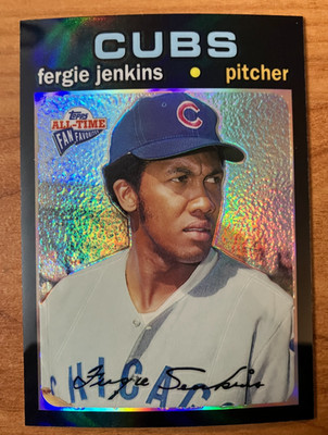 2003 Topps All-Time Fan Favorites #45 Fergie Jenkins Refractor #/299
