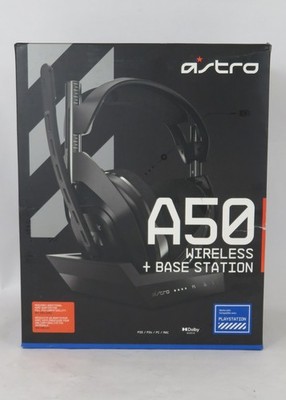 OPEN BOX ASTRO Gaming A50 Wireless Headset with Base Station Gen 4 Black A00085