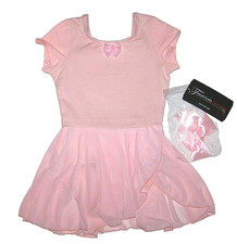 Theatricals Classwear Leotard Dress Tutu Bodysuit Pink New Nwt Girl L 8 10 8/10