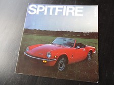 Triumph Spitfire Mark IV 4 Prospekt USA 8 Sei...