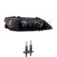 Scheinwerfer Rechts Schwarz H1/H1 FüR Mazda 6 Station Wagon GY GG Inkl. Lampen