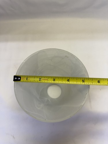 Frosted Swirl Glass Alabaster Shades Globes Ceiling Fan Vanity Light Bell Shape - Picture 4 of 5