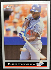1992 Leaf Series 1 Baseball Darryl Strawberry Dodgers #29