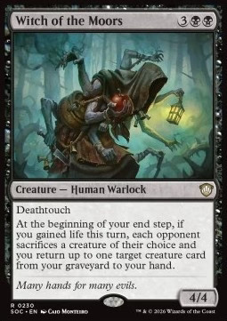 Magic/MTG Moorhexe SOC-230 Rare Deutsch Neu