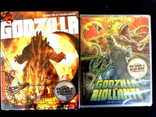GODZILLA-1954 GODZILLA vs BIOLLANTE-1989 Criterion's 2-4Ks 2-Blu-Rays NEW