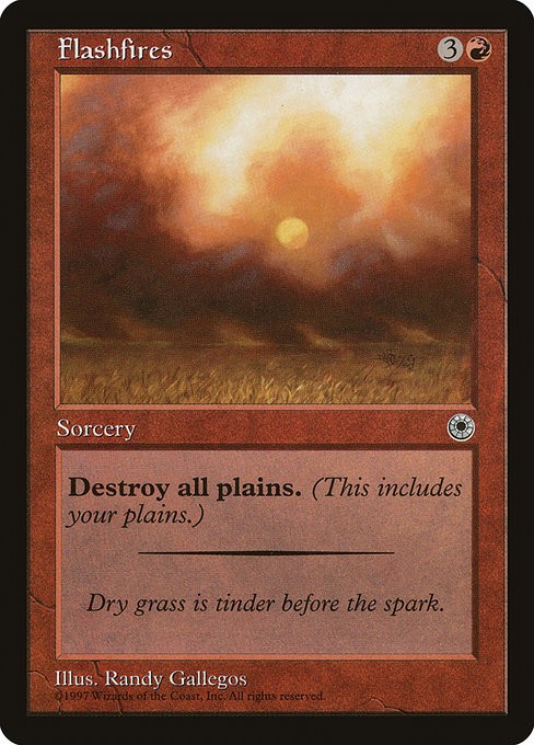 MTG Flashfires POR English NM