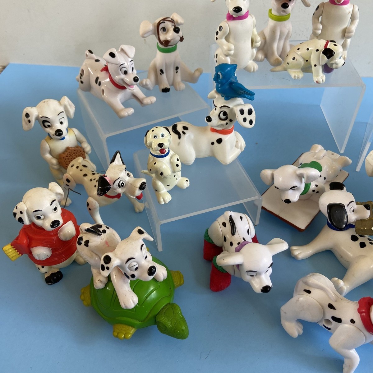 ★50s〜90s当時物★ディズニーランド - ビンテージグッズ まとめ買いセット Vintage 90s Disney 101 Dalmations McDonalds Happy Meal Toys Lot of