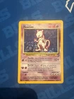 Rare Base Set 2 Holographic Mewtwo Pokemon Card (10/130) Moderately Played