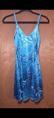 Blackmilk The Witcher Ciri Velvet Strappy Dress NWT XS Extra Small 