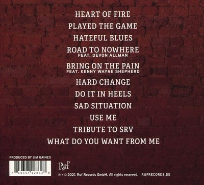HEART OF FIRE [2/26] NEW CD
